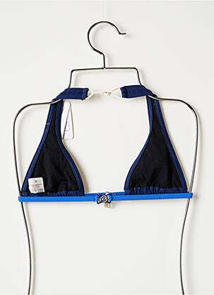 Sutien de costum de baie imprimeu fantezie albastru BANANA MOON fată