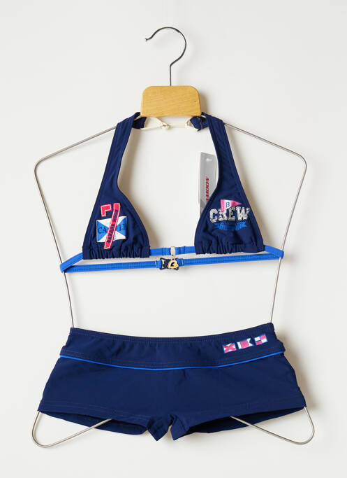 Costum de baie din două piese albastru BANANA MOON fată