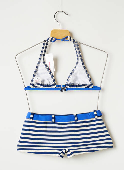 Costum de baie din două piese albastru BANANA MOON fată