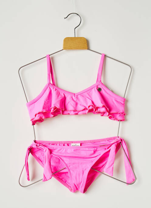 Costum de baie din două piese roz BANANA MOON fată