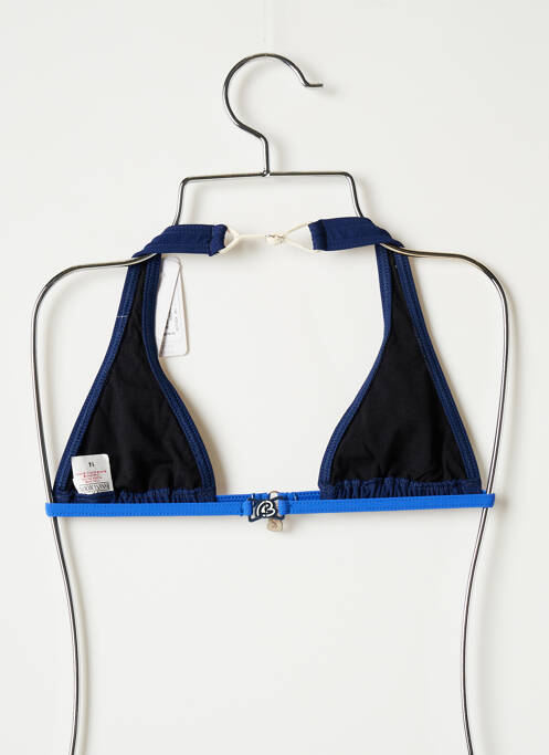 Sutien de costum de baie albastru BANANA MOON fată