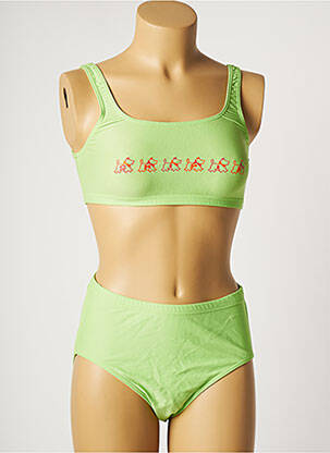 Costum de baie din două piese verde CHIPIE femeie