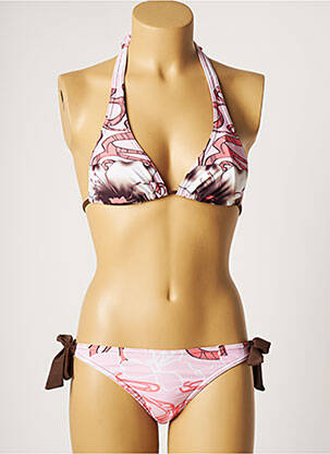 Costum de baie din două piese roz CULTURE BEACH femeie