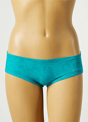 Chiloți de baie albastru CULTURE BEACH femeie