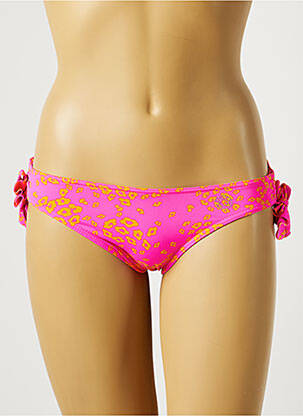 Chiloți de baie roz MORGAN femeie