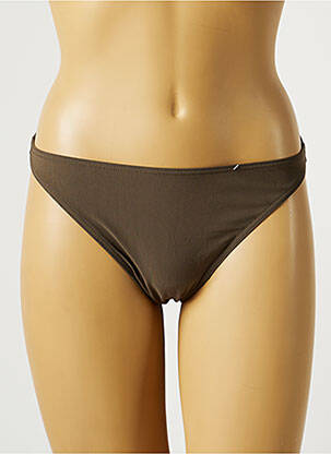 Chiloți de baie verde PRINCESSE TAM-TAM femeie