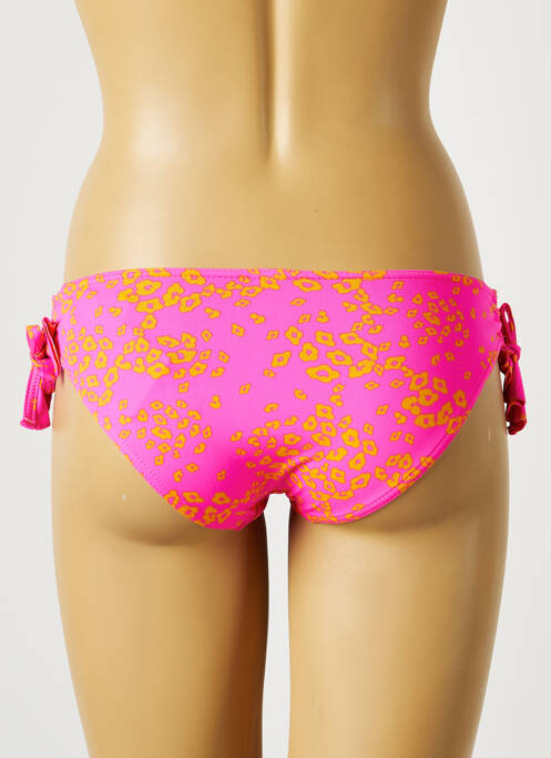 Chiloți de baie roz MORGAN femeie