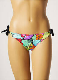 Chiloți de baie țesătură satinată bikini verde BANANA MOON femme