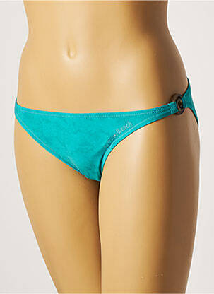 Chiloți de baie albastru CULTURE BEACH femeie