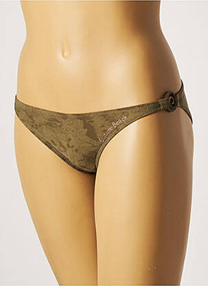 Chiloți de baie verde CULTURE BEACH femeie