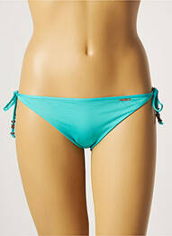 Chiloți de baie țesătură satinată bikini verde BANANA MOON femme