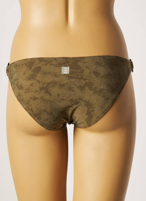 Chiloți de baie verde CULTURE BEACH femeie