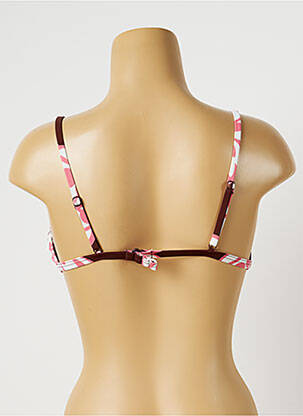 Sutien de costum de baie top triunghiuri top triunghiuri maro ROXY femeie