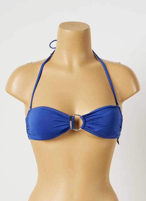 Sutien de costum de baie albastru MORGAN femeie