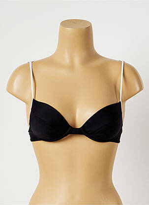 Sutien de costum de baie bretele elastice reglabile negru TRIUMPH femeie