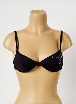 Sutien de costum de baie negru MORGAN femeie