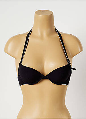 Sutien de costum de baie bretele elastice reglabile negru PRINCESSE TAM-TAM femeie