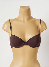 Sutien de costum de baie bretele elastice maro CALVIN KLEIN femeie
