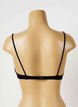 Sutien de costum de baie bretele elastice negru CALVIN KLEIN femeie