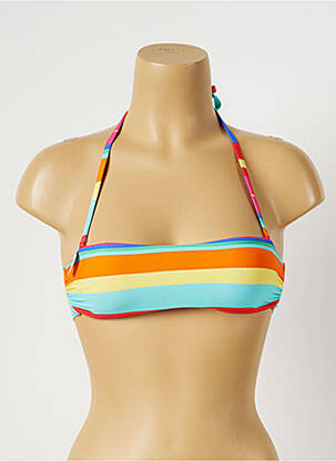 Sutien de costum de baie bretele elastice albastru ETAM femeie