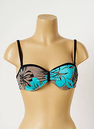 Sutien de costum de baie bretele elastice albastru TRIUMPH femeie