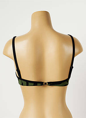 Sutien de costum de baie bretele elastice reglabile verde TRIUMPH femeie
