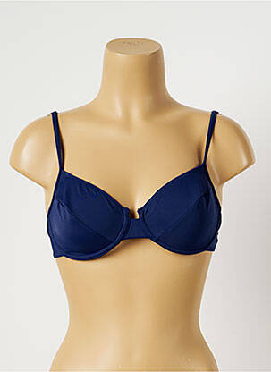 Sutien de costum de baie bretele elastice reglabile albastru TRIUMPH femeie