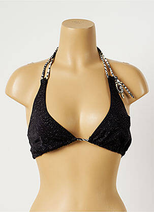 Sutien de costum de baie top triunghiuri top triunghiuri negru TRIUMPH femeie