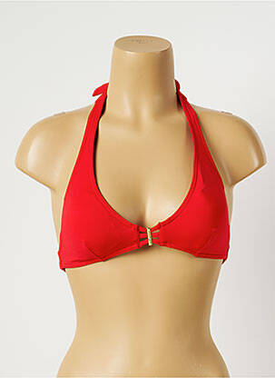 Sutien de costum de baie roșu MORGAN femeie