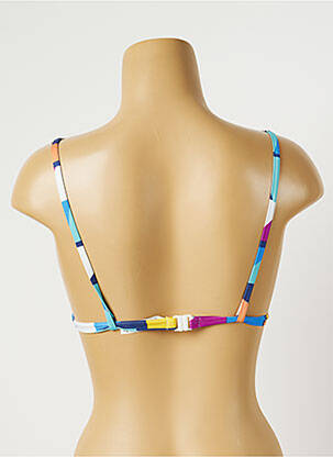 Sutien de costum de baie top triunghiuri top triunghiuri albastru PRINCESSE TAM-TAM femeie