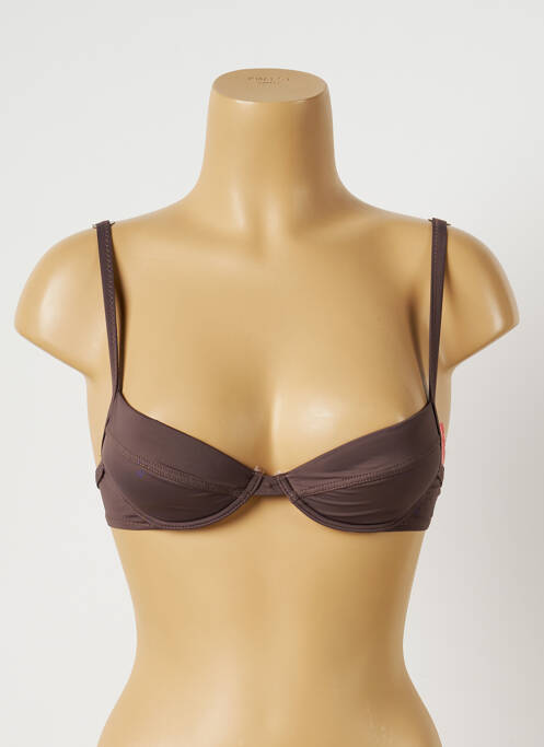 Sutien de costum de baie maro MORGAN femeie