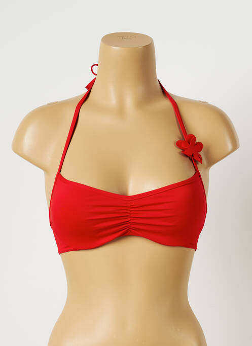 Sutien de costum de baie roșu PRINCESSE TAM-TAM femeie