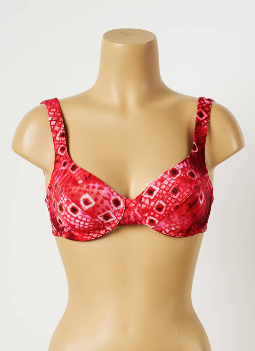 Sutien de costum de baie roșu TRIUMPH femeie