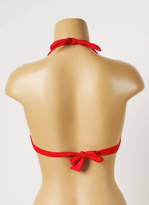 Sutien de costum de baie roșu MORGAN femeie