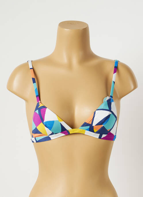 Sutien de costum de baie top triunghiuri top triunghiuri albastru PRINCESSE TAM-TAM femme