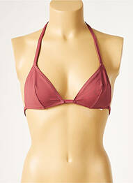 Sutien de costum de baie elasticitate top triunghiuri violet DIVINE femeie
