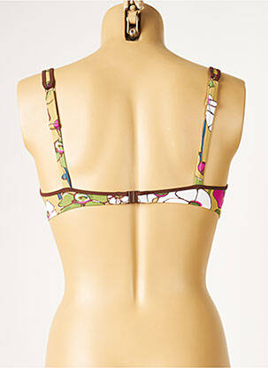 Sutien de costum de baie elasticitate maro HUIT femeie