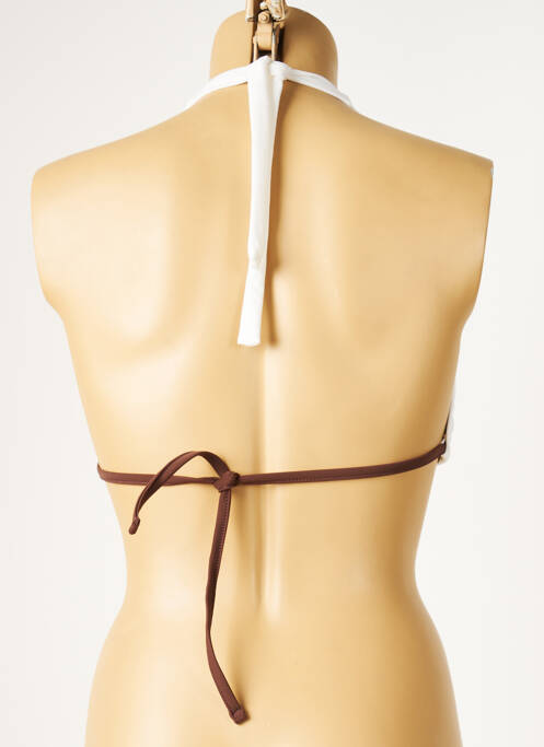 Sutien de costum de baie alb CULTURE BEACH femeie