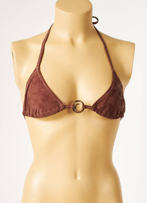 Sutien de costum de baie maro CULTURE BEACH femeie