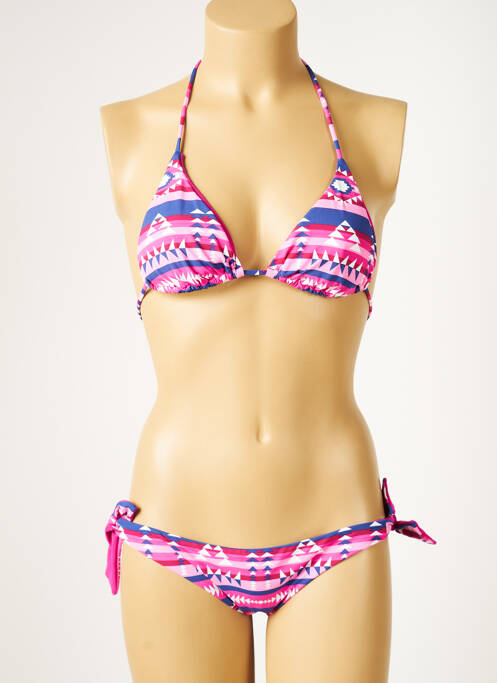 Costum de baie din două piese roz SUNDEK femeie