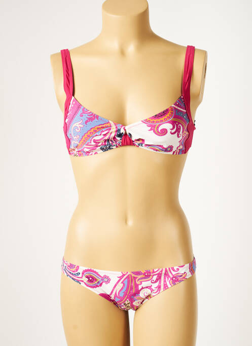 Costum de baie din două piese roz ETRO  femeie