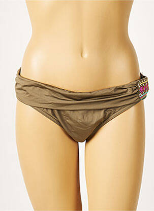 Chiloți de baie verde LIVIA femeie