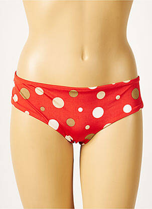 Chiloți de baie roșu SUNDEK femeie