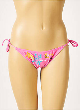 Chiloți de baie roz MOSCHINO femeie