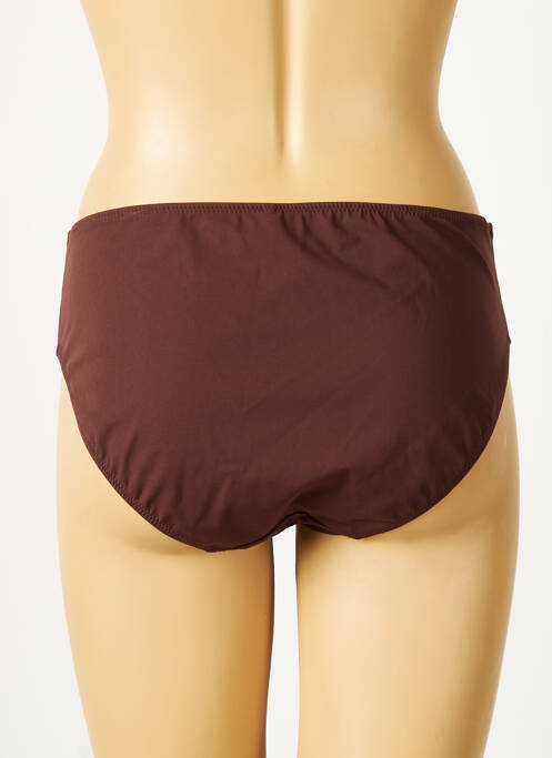 Chiloți de baie maro RASUREL femeie