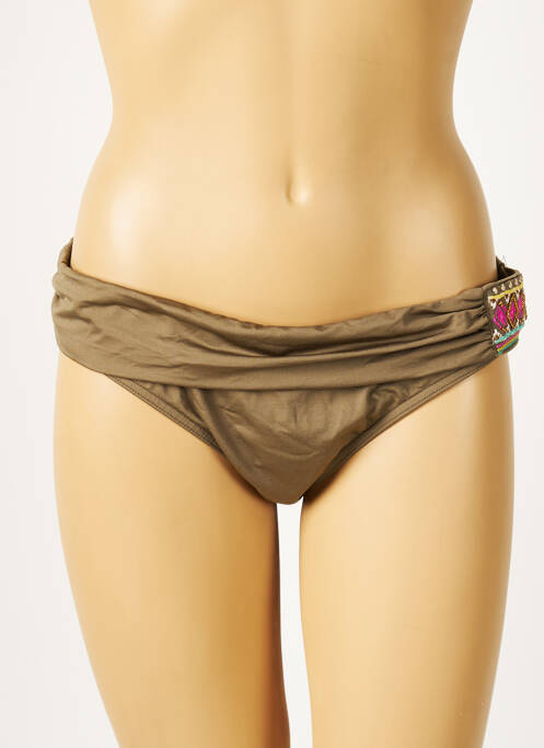 Chiloți de baie verde LIVIA femeie