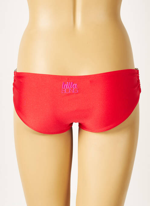 Chiloți de baie roșu BILLABONG femeie