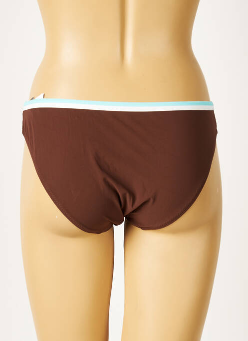 Chiloți de baie maro HUIT femeie