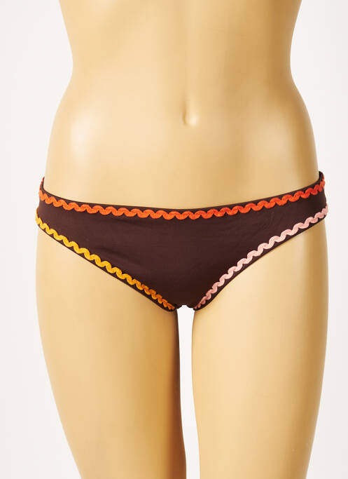 Chiloți de baie maro JENNA DE ROSNAY femeie