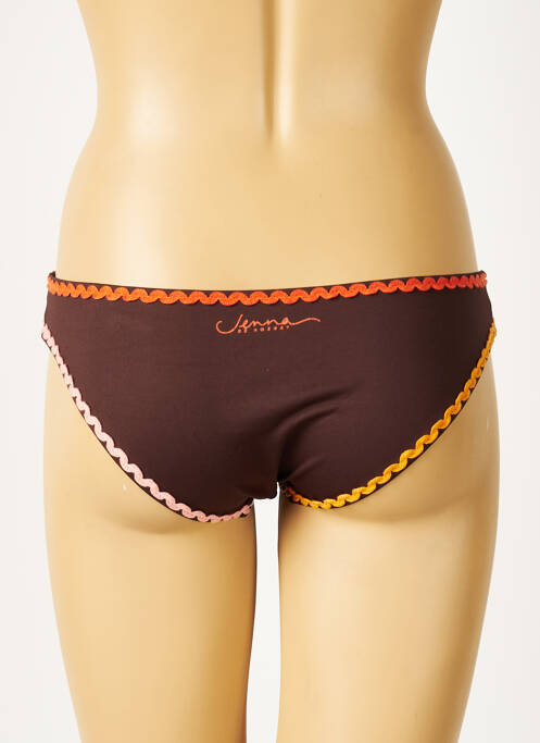 Chiloți de baie maro JENNA DE ROSNAY femeie